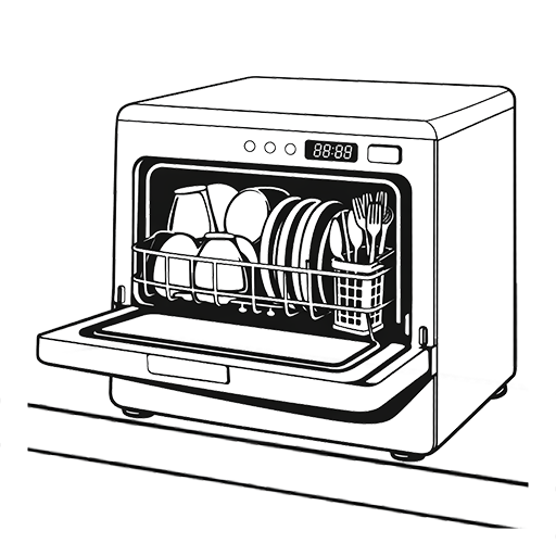 Asztali mosogatógépek