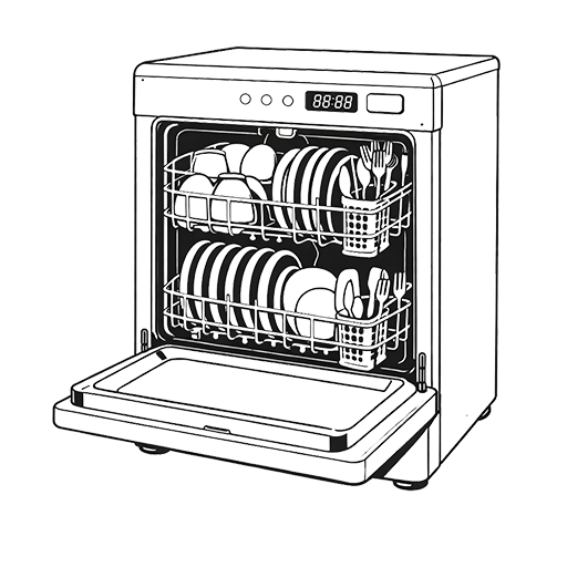 Szabadonálló mosogatógépek